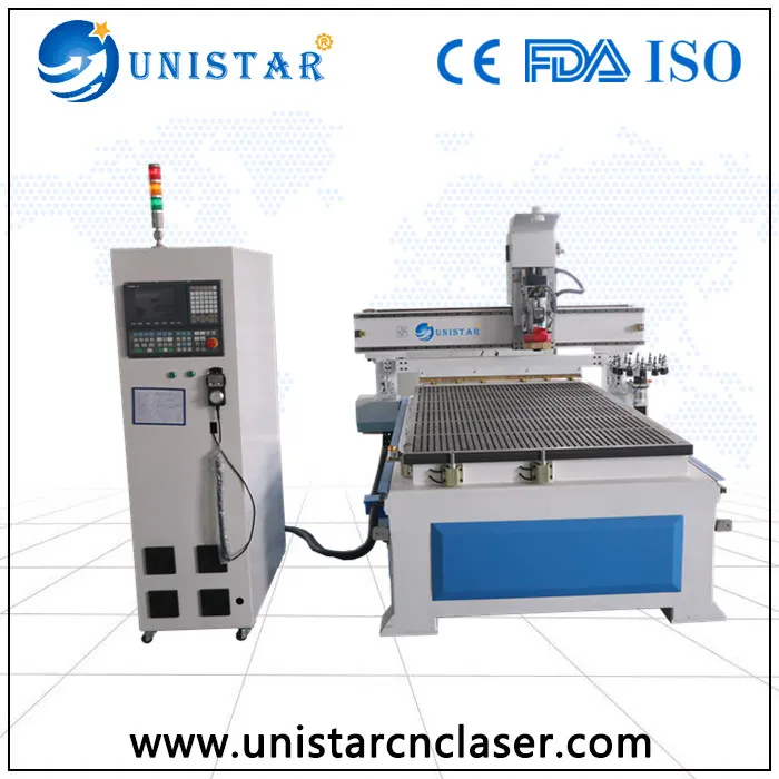 Llwybrydd CNC gyda Newidydd Offeryn Disg